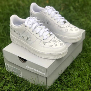 LV NIKE AIR FORCE ONES BRAND NEW