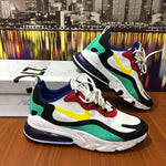 Nike Air Max 270 React Multicoloured Retro Style Bauhaus Trainers - UK 4