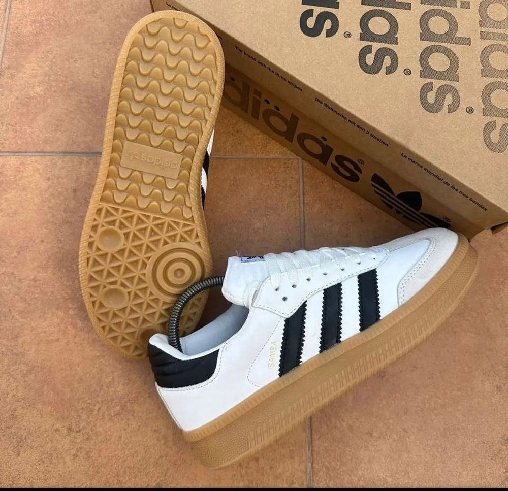 adidas Samba Cloud White & Core Black