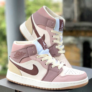 Air Jordan 1 Mid SE 'Dark Pony Smoky Mauve