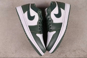 Air Jordan 1 Low White & Galactic Jade