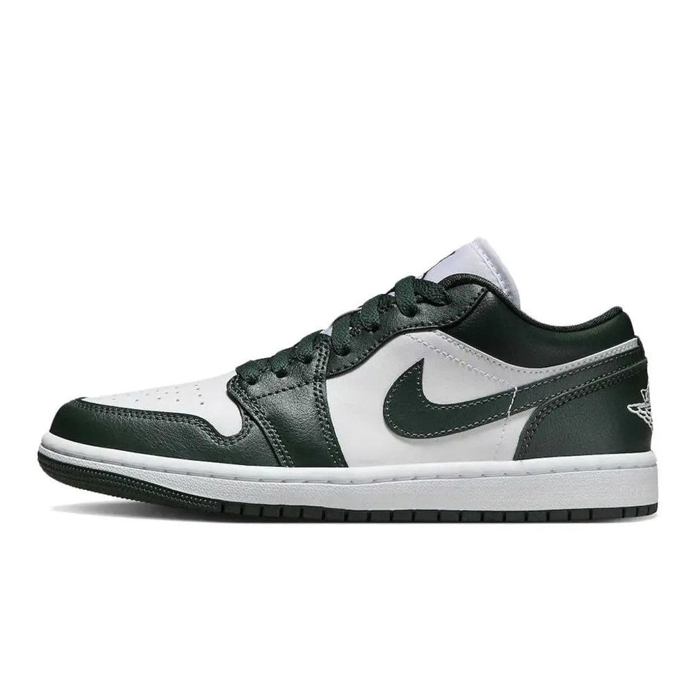 Air Jordan 1 Low White & Galactic Jade