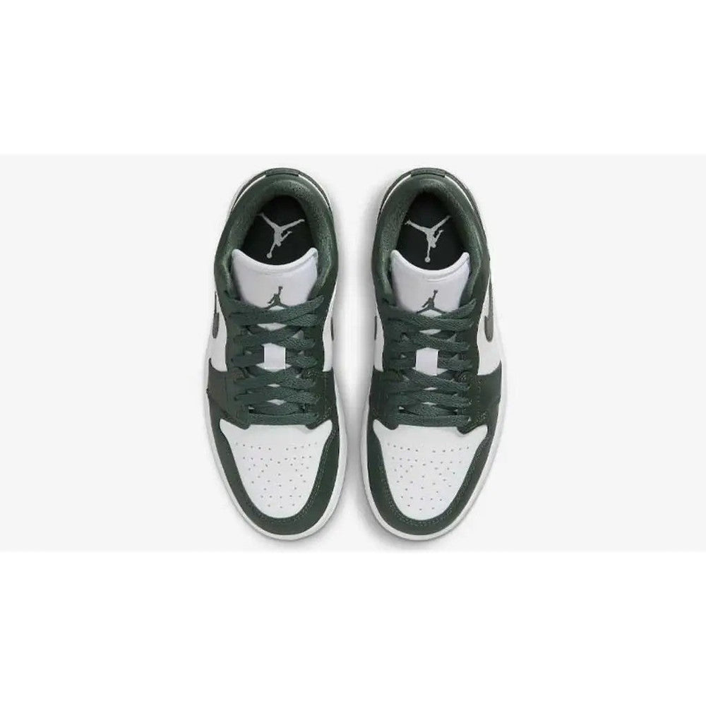 Air Jordan 1 Low White & Galactic Jade