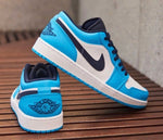 Nike Air Jordan 1 Low UNC Blue Trainers - UK 6 (GS)