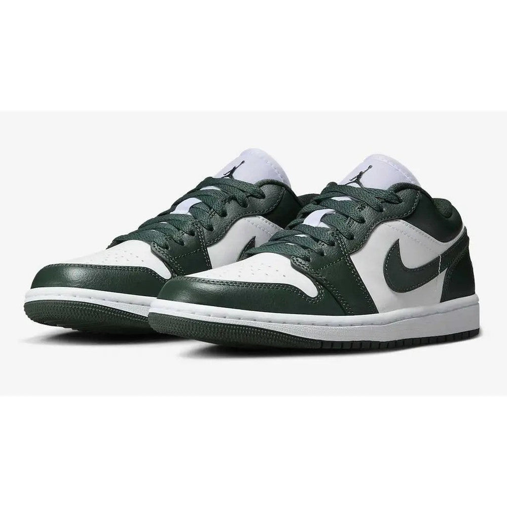 Air Jordan 1 Low White & Galactic Jade