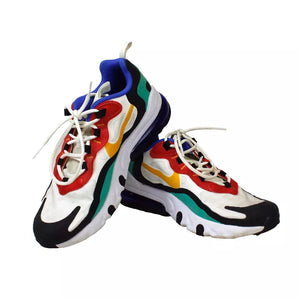 Nike Air Max 270 React Multicoloured Retro Style Bauhaus Trainers - UK 4